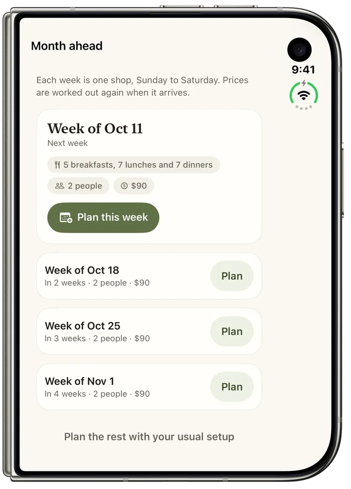 The folded iPhone Duo on Month ahead, the next weeks planned